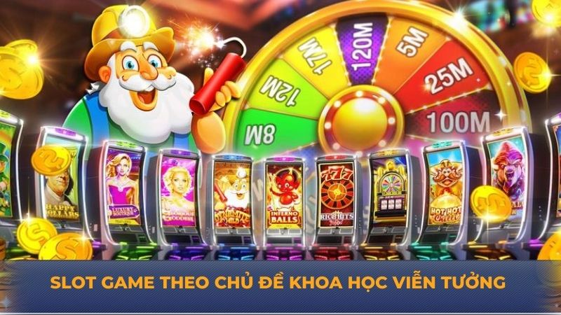 Slot Game Theo Chủ Đề Khoa Học Viễn Tưởng Hấp Dẫn Thú Vị