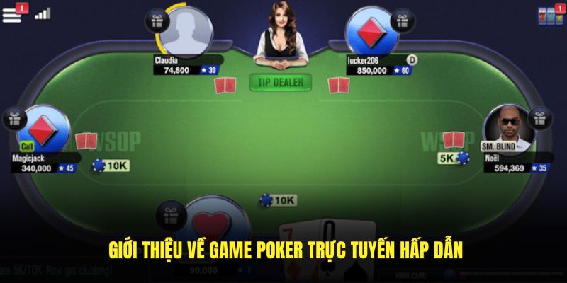 Poker - Trò chơi tư duy nổi tiếng sòng bạc
