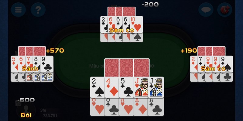 Hướng dẫn chơi game mậu binh online hôm nay