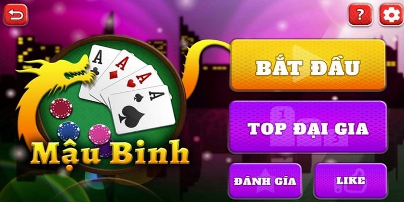 Luật chơi bài Mậu Binh là gì?