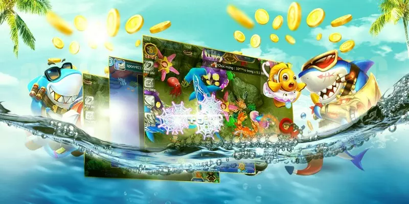 Bắn chú cá mới ra khỏi bàn