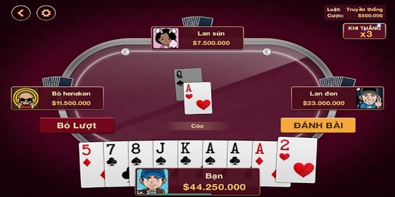 Luật đánh bài tiến lên miền nam