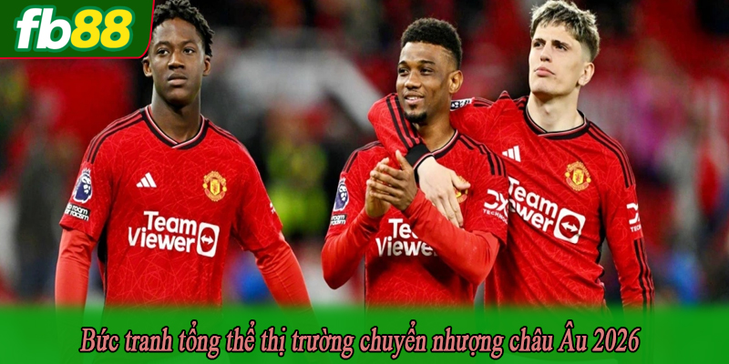 Bức tranh tổng thể thị trường chuyển nhượng châu Âu 2026