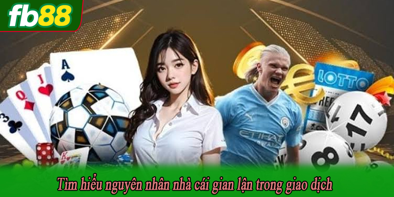 Tìm hiểu nguyên nhân nhà cái gian lận trong giao dịch
