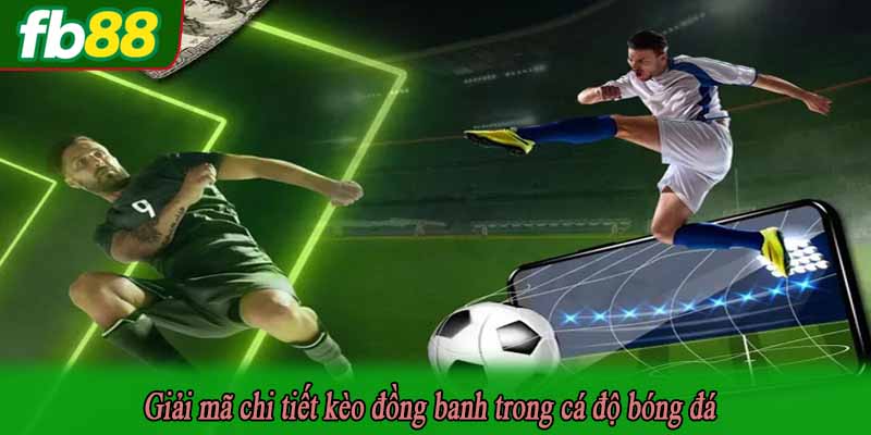Giải mã chi tiết kèo đồng banh trong cá độ bóng đá