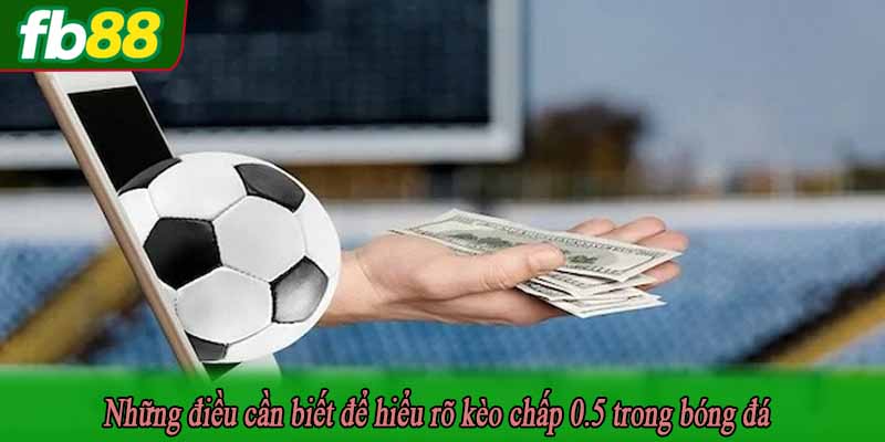 Những điều cần biết để hiểu rõ kèo chấp 0.5 trong bóng đá